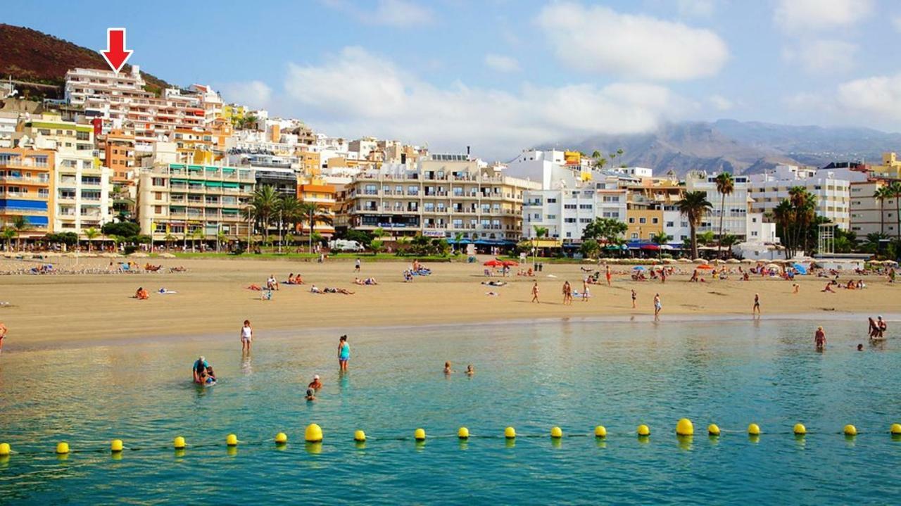 Ocean View Over Los Cristianos, Playa Las Vistas, Wifi Los Cristianos (Tenerife) Exterior foto